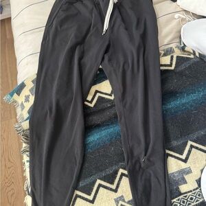 Vuori Black Joggers with Drawstring